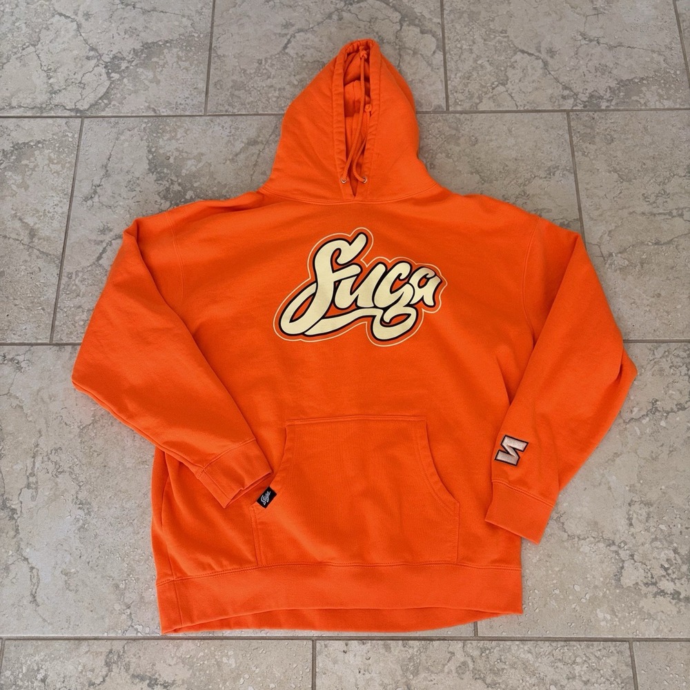 Suga Sean O'Malley Hoodie Mens XXL 2xl Orange UFC MMA